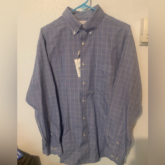 Men’s Roundtree & Yorke Gold Label Button Up Shirt NWT - Picture 8 of 8